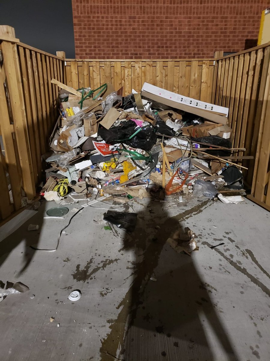Greenbox Maintenance — Exterior Maintenance — Pair 1 — Before