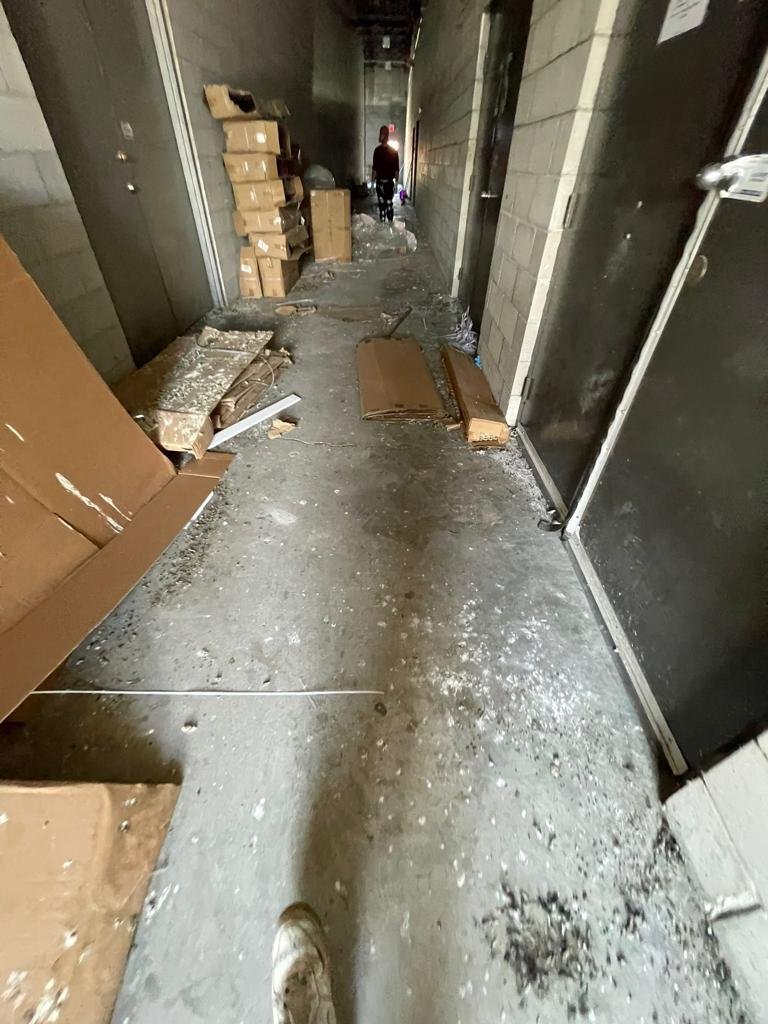 Greenbox Maintenance — Janitorial — Pair 2 — Before